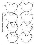 Coloring Sheet of Birds