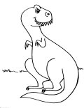 Dinosaur Coloring Sheet