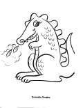 Dinosaur Coloring Sheet