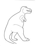 Dinosaur Coloring Sheet