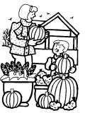 Fall Coloring Sheet