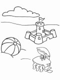 Summer Coloring Sheet