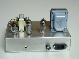 Finished amp from the front