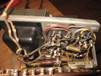 Deteriorated
                                      transformer leads