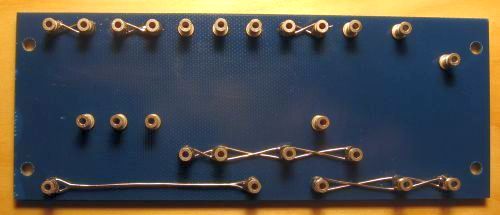 preamp
                              turret board - buss wires laced