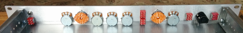 checking front panel control fit