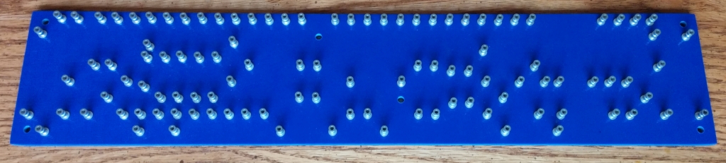 108 turrets inserted and swaged