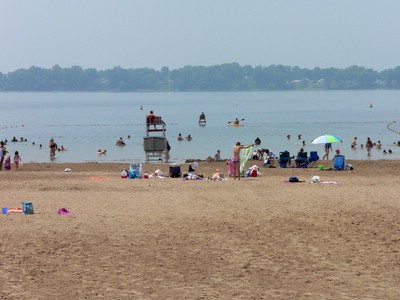 Beach at Delta Lake