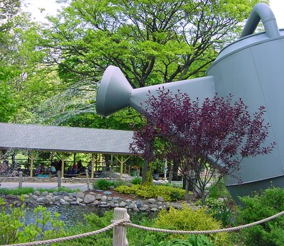 Watering Can Fountain