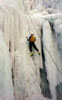 Karl Klepfer on Ouray ice, Colorado