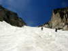 Lisa & Jonathan on Apache Peak snowfield