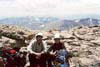 Carroll Wilcox & Lisa on Long's Peak, Colorado