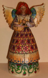 Angel of Contentment with
                                    Mixing Bowl