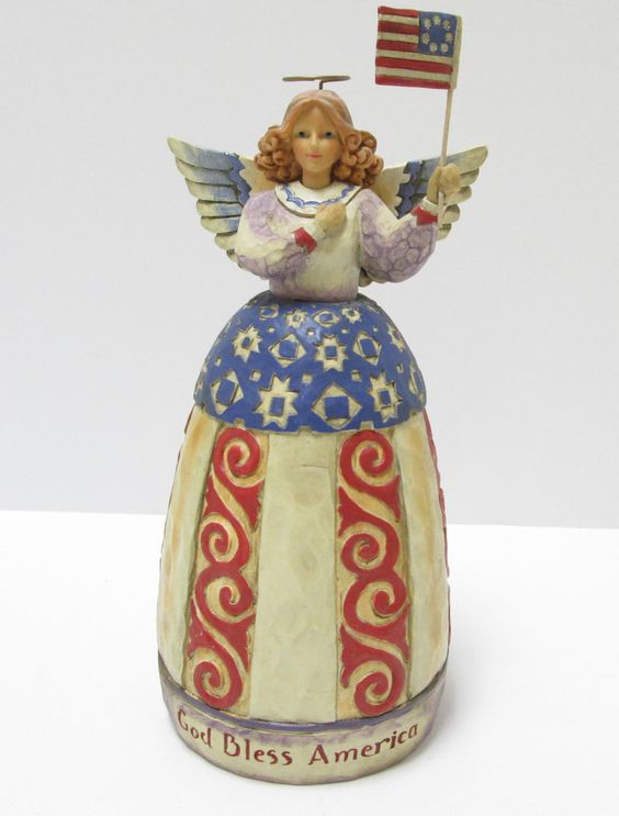 God Bless America Patriotic
                                  Angel