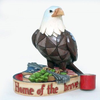 Mini Patriotic
                                  Home of the Brave Eagle