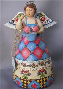 Bless This Kitchen Angel with
                                    Pan and Spoon