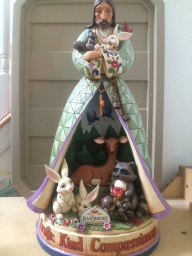 Gentle Kind
                  and Compassionate St. Francis (solar) Lighted Diorama
