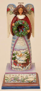 Winter Musical Angel/Base - Winter's
                            Joy plays Jingle Bells
