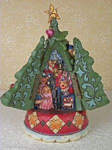 Toyland Treasures Tree with Hidden
                            Scene
