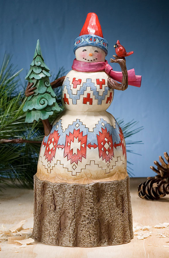 Naturally Merry Lodge
                          Snowman