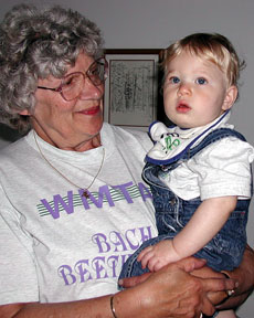 Jerri and Will in the cabin