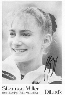 Gymnastic Autographs #... Christina Ricci