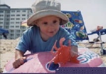 At the beach