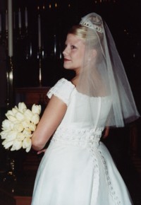 view of gown back