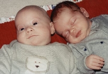 Connor and cousin
                        Pierce