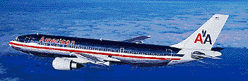 AMERICAN AIRLINES A-300 PLANE