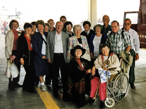 Attendees at Fulton Family Reunion, 1997, Nova Scotia, Canada