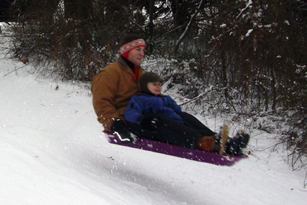 Alec and Dennis go flying!