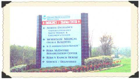 Hospital sign