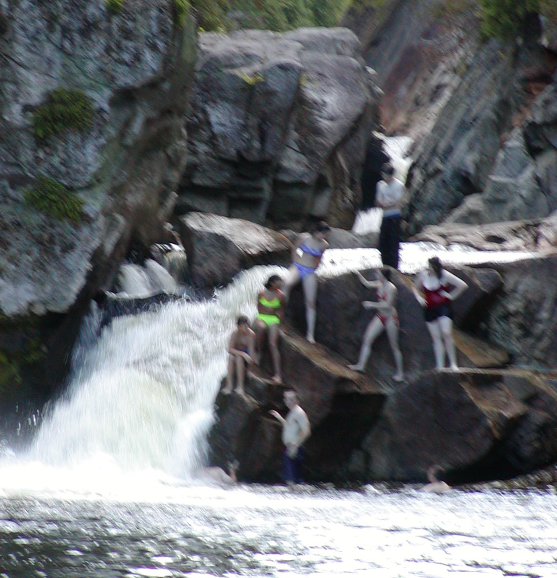 Falls at the Flume