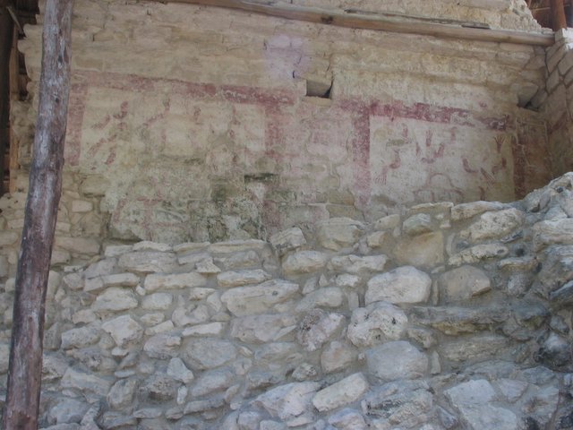 Xel Ha mural, c. 300 AD