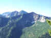 Bald Eagle Peak and the back end of Bear Creek