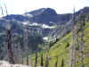 Martin Lake...looking over the ridge above Snowshoe Lake.