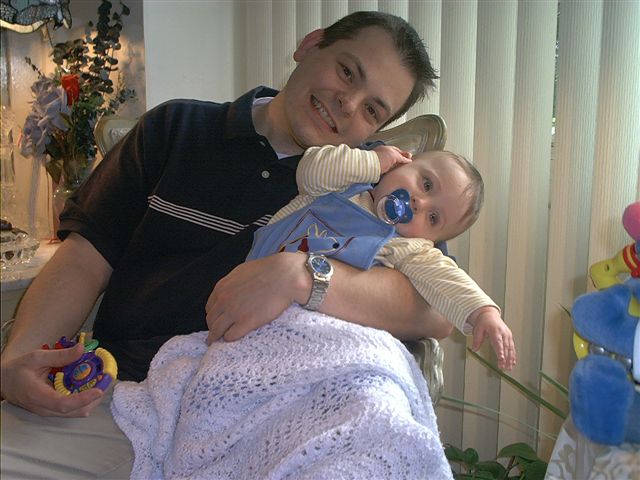 Cliff with Baby Robbie