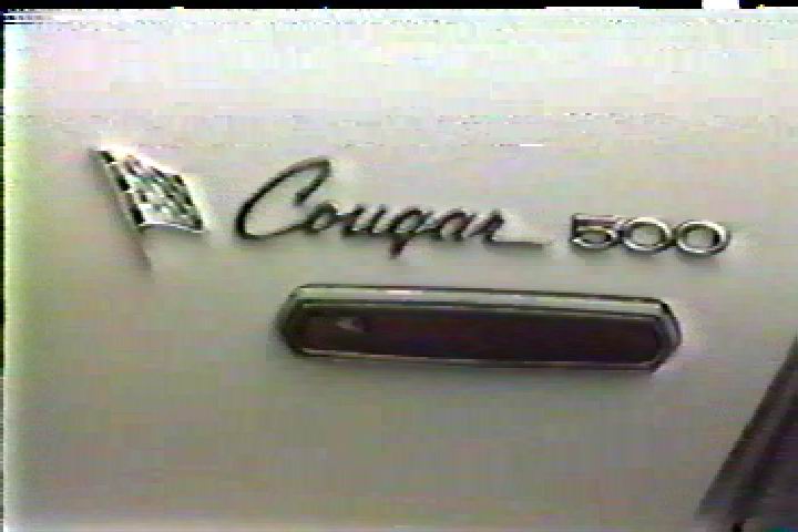 Mercury Cougar special edition C500%20left