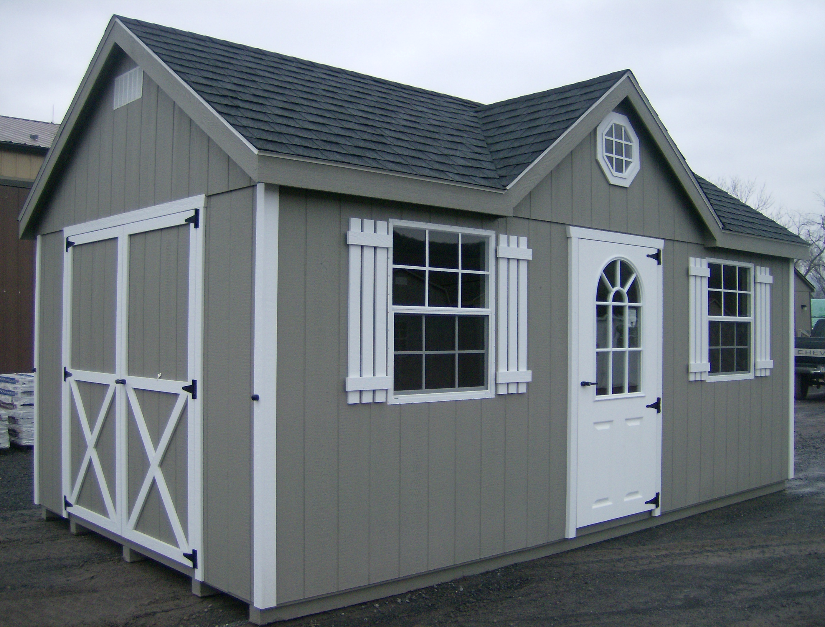 Storage Sheds, 1-2 Car Garages, Playhouses, Board and 