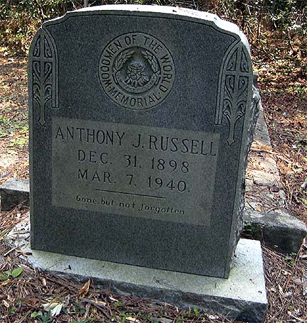 Anthony Russel grave