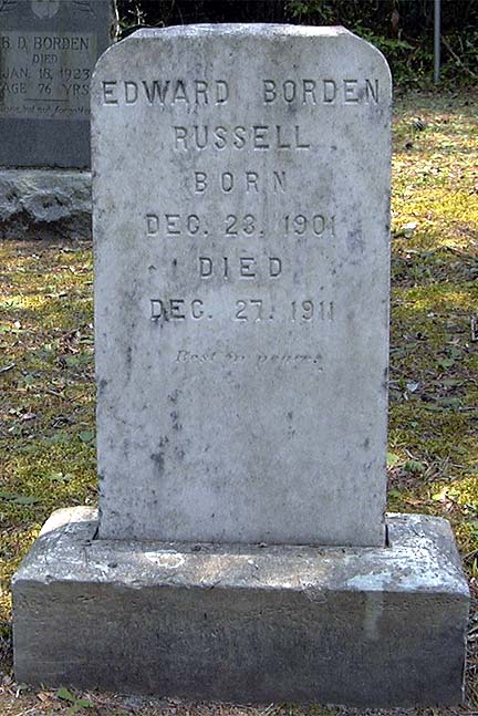 Edward Borden Russel grave