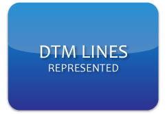 DTM Lines Represented