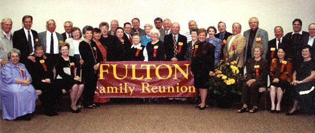 Attendees at Fulton Family Reunion, 1999, Salt Lake City, Utah