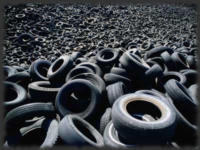 tire junk yard