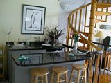 bar and stools