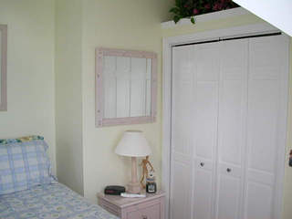 bed and closet doors