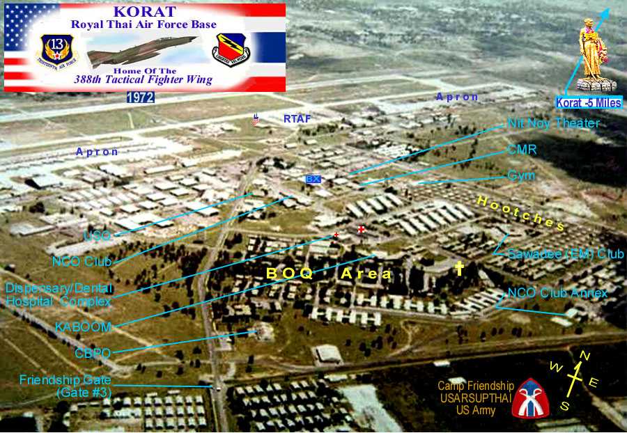 Photo courtesy of Chan Worley; Annotated by Otto Uebel and Ron Honig, Wyn Neely, Dan Massola, Jim Traywick,Ken Ebersole, S. Lott, Arthur Knapp, George Applin, John Kell, Tom Pirkle, Bob Freitag and a lady airman whose name I can't recall.

