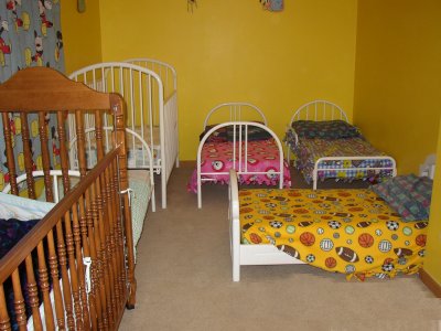 Daycare sleeping area