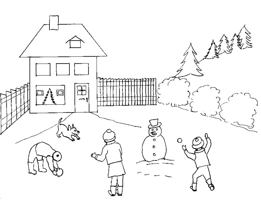 kids coloring pages scenery hill - photo #14